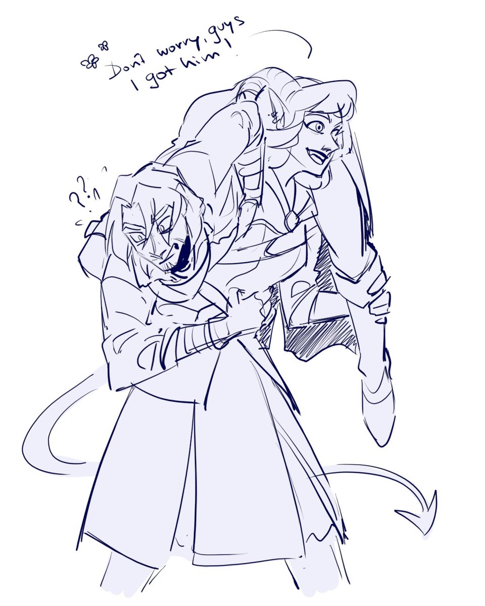 Dragoicy's tweet image. Jester and her strength...
Because I don't have anything else to post so far before I finish the comic pages
#themightynein #CalebWidogast #Jester