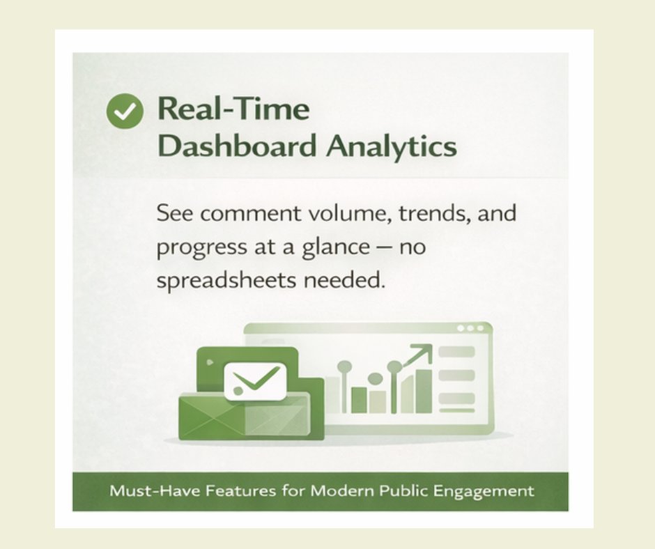 SmartCommentInc's tweet photo. It’s a new year—don’t let outdated public comment systems hold you back!

Here are the must-have features of a modern public comment system. . https://t.co/sJPa4DVmPa