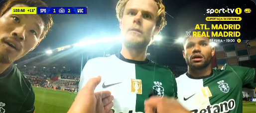 Eu e os meus amigos a ver os lesionados do Sporting no Flashscore.