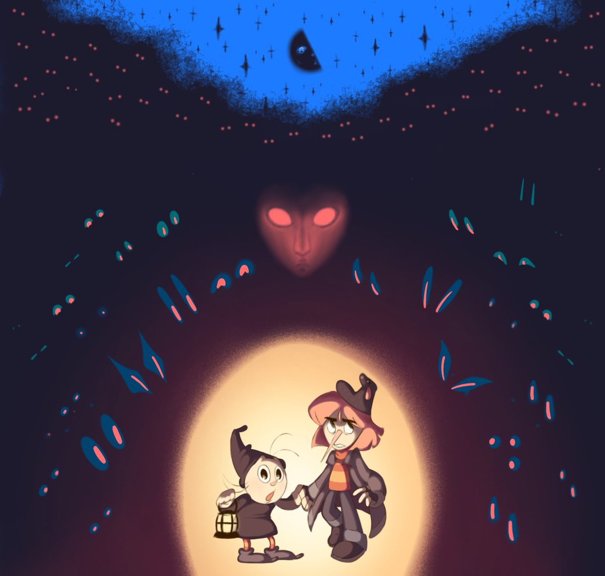 Asecho en el Bosque — 
Es el primer dibujo del año, y que mejor que mostrar Lore de mis hijas YUPIII 

#myart #myartwork #art #oc #myoc #originalcharacter #eternalnight