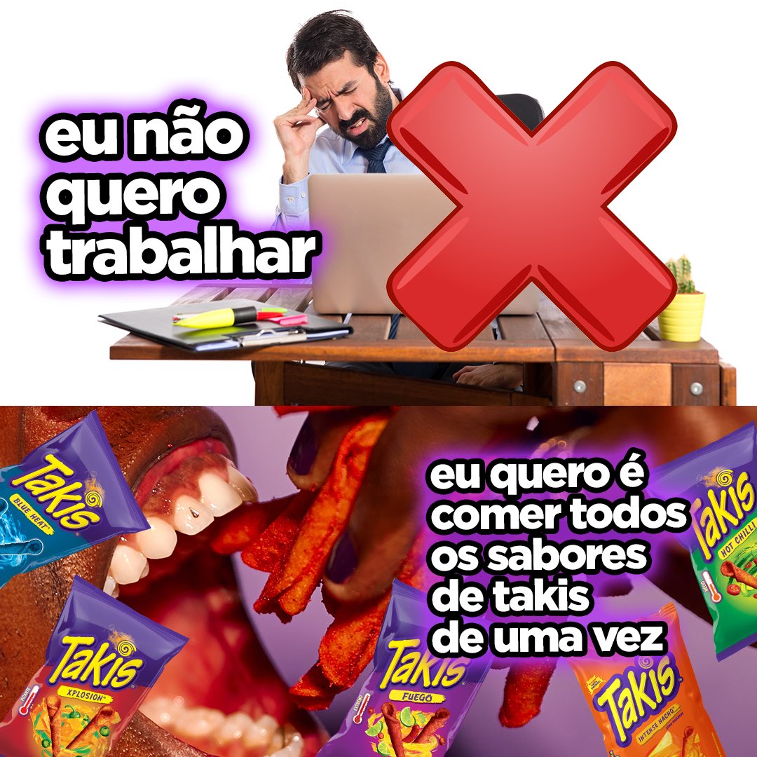 Takis Brasil tweet media