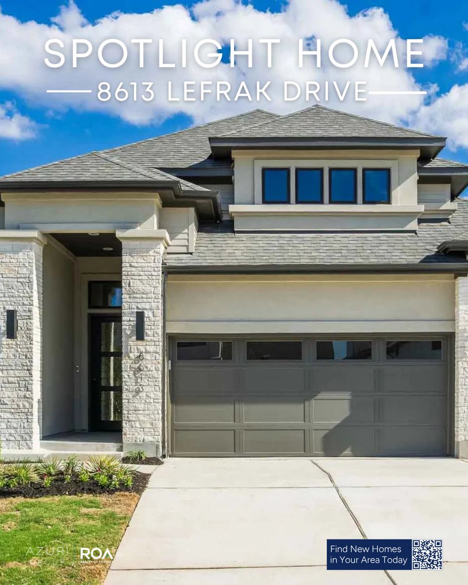 AzuriRealty's tweet photo. ✨ Spacious Family Living in Easton Park ✨

📍 8613 Lefrak Drive | Austin, TX 💰 $724,900 🛏 4 Bed | 🛁 3.5 Bath | 📐 2,953 Sq Ft 🚗 3-Car Garage | ✅ Move-In Ready

DM to tour! 📩
#AustinRealEstate #EastonPark #TexasHomes #MoveInReady https://t.co/NGxMPt11rA