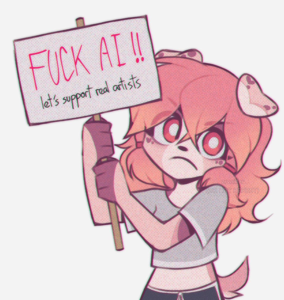 crvniifer's tweet image. ‼️WE DON'T SUPPORT AI GENERATED ART ON THIS PAGE‼️

Real artists, feel free to promote your art or your comms in the comments :]🫶🏻