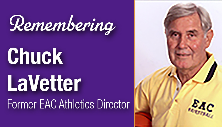 eacmonsters's tweet image. EA mourns the loss of Chuck LaVetter, ACCAC Hall of Famer, longtime athletic director, and men’s and women’s basketball coach. Coaching at EAC from 1966–2001, he won more than 500 games and built a legacy that shaped generations of Gila Monsters. 💙🏀