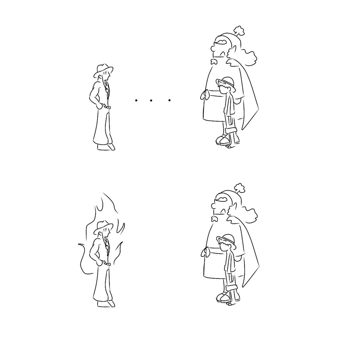 JJMcL4405's tweet photo. AU where Ace survived Marineford... And he has to meet his new brother in law
#ONEPIECE #jinbe #luffy #jinlu #lujin #ルジン https://t.co/hFplPfapsY