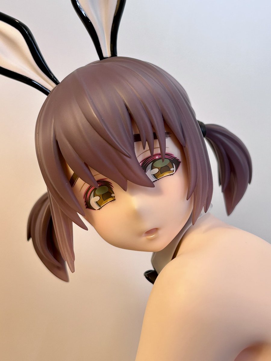 【🔞宣伝】BINDingさんの1/4スケールバニーガール永井さんフィギュア、最終サンプル監修完了しました!でっかい重い可愛いで大変素晴らしい仕上がりです👍きわどい写真はNSFW垢に上げましたー。 