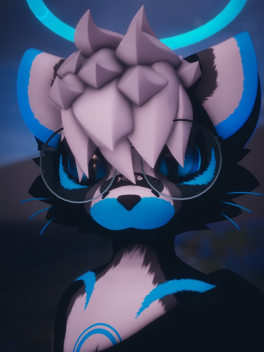 mimi_keene786's tweet photo. Just finished a brand new custom avatar built completely from scratch 🖤💙
Clean topology, stylized details, and fully unique design.
This one was crafted to stand out.
Custom avatars open ✨🐾 . #VTuber #AvatarDesign #CyberFur #3d #3dmodel #vrchat #VRC #vrchatmoments #riggs https://t.co/m8nzrj21g8