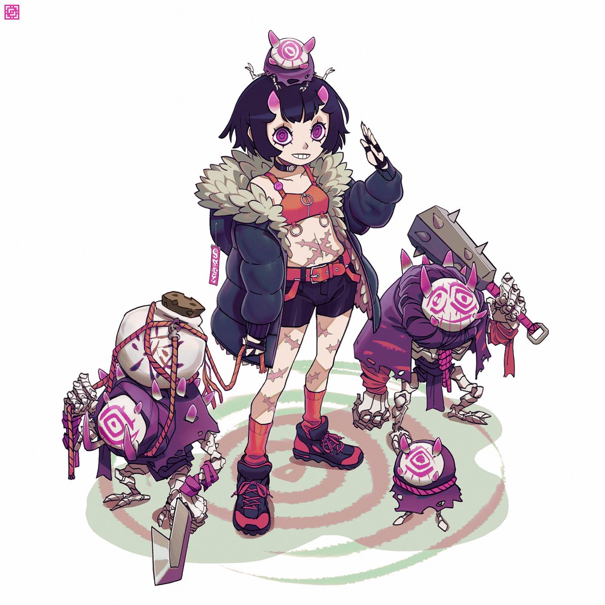 _DeadSlug_'s tweet image. Since there is a lot of new follower. I present you my little Mona.