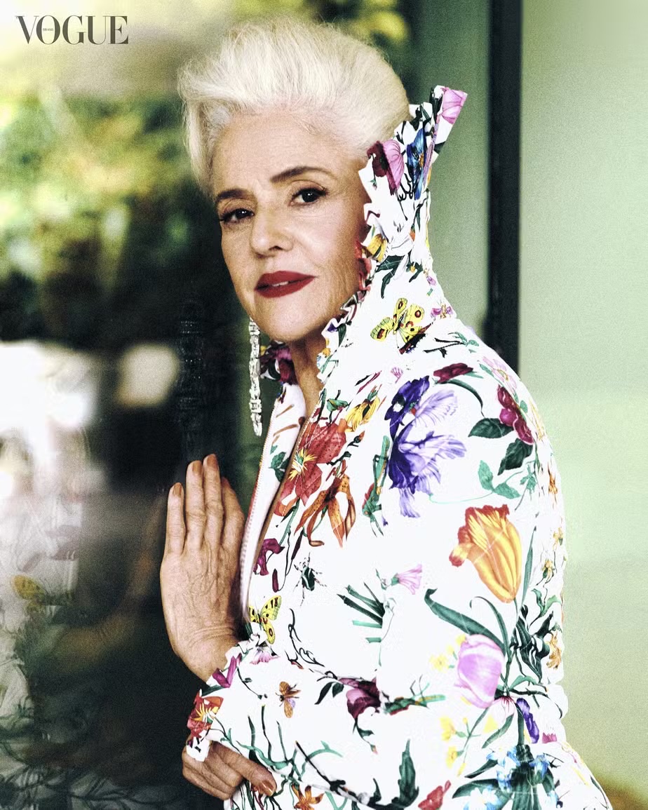 bchartsnet's tweet image. Encantada com o ensaio da Marieta Severo pra VOGUE ✨