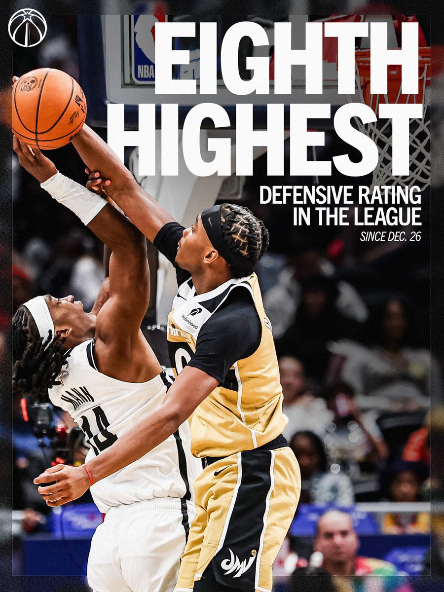 現地12月26日以降のディフェンシブ レーティングはNBAで8番目に高い