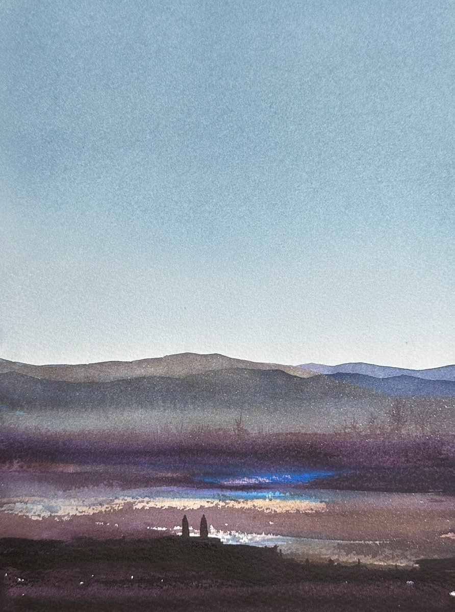 水彩画[題名なし] 水彩画 – 水彩画,絵画の講座(講師:青山 一樹) – ユザワヤ芸術学院 所沢