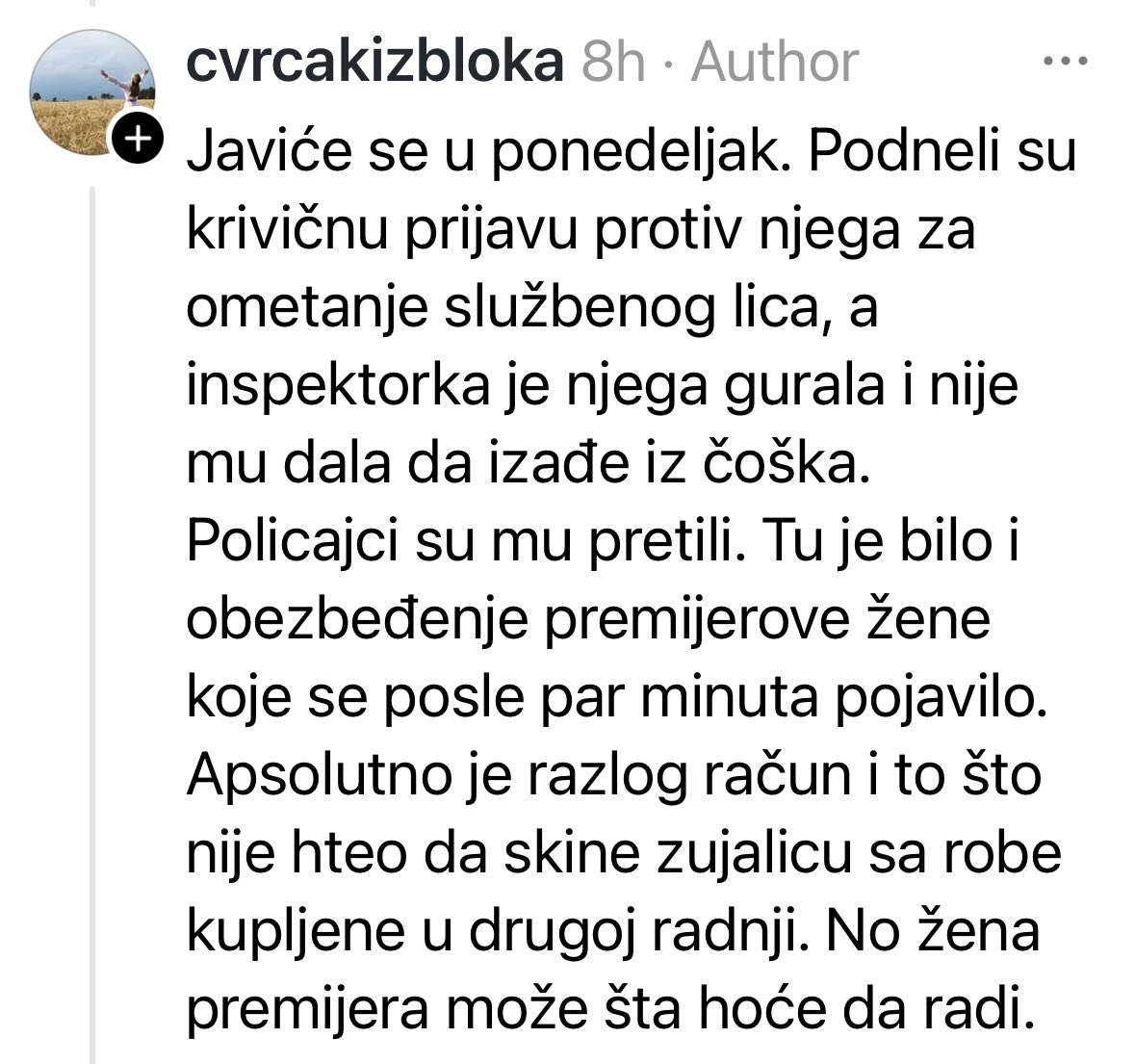 Upravo videh ovo:
Ima li IKOGA ovde povezan sa sektom, a da se ne qrci ?! Pardon my French