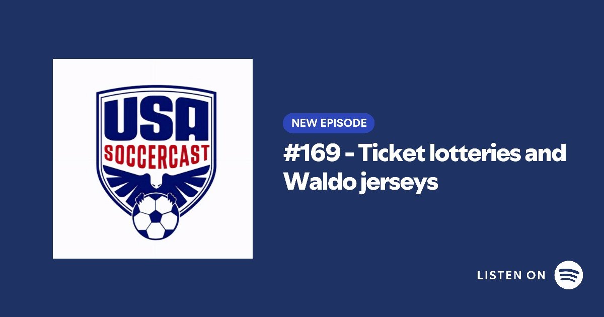 USASoccercast's tweet image. The details for the #USSF #WorldCup ticket lottery have been sent! We break it down on Episode 169...and you know we get into some jersey talk too!

traffic.megaphone.fm/RRTET742264942…