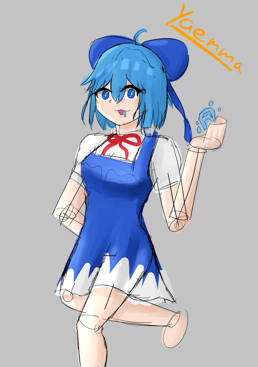 Yaemmas's tweet photo. Extended Cirno Day bro.
Looney Tunes Rust, bro

#touhou #touhouproject #Cirno #東方Project #チルノ https://t.co/4peUgQUu0C