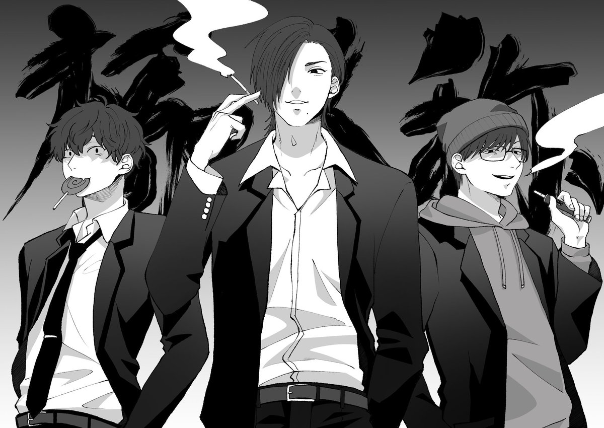 極人称たのしーーーー！！　
#3nsart #スケッチ_fi