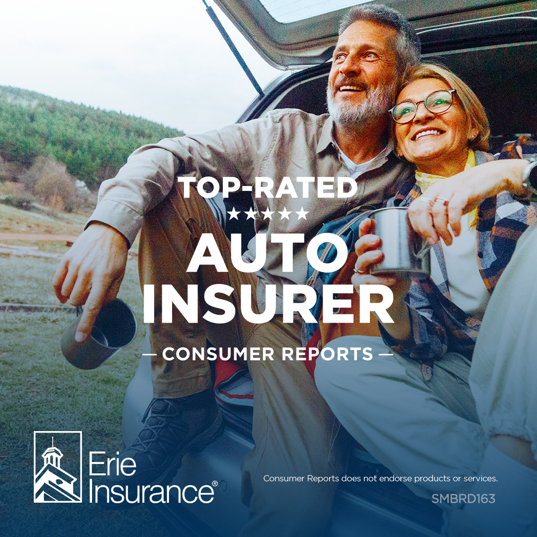 STInsurance's tweet image. We’re proud to share that Consumer Reports named ERIE the highest-rated auto insurer. We couldn’t do it without your trust and loyalty. Thank you!

Check out the Car Insurance Ratings chart at erieinsurance.com/consumer-repor…