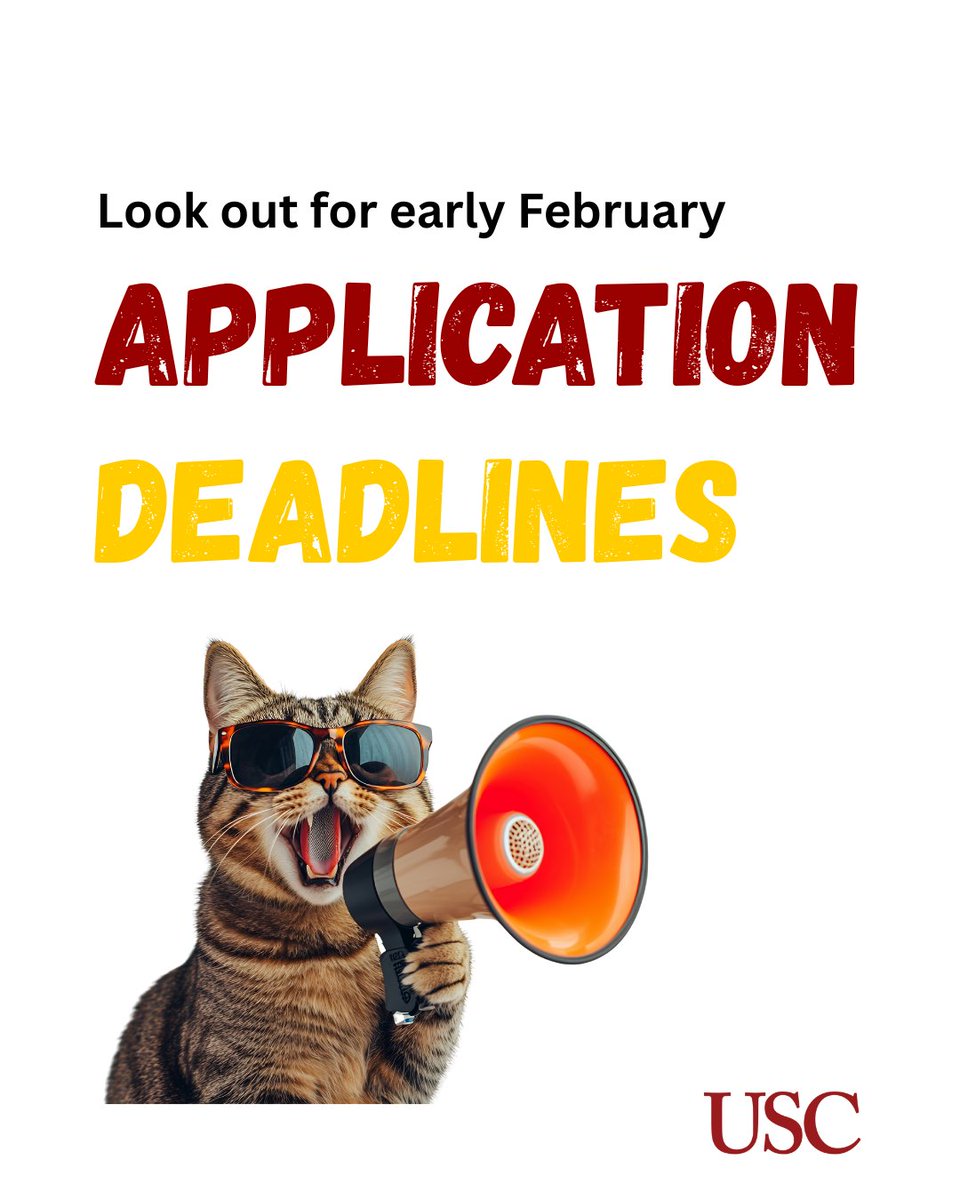 USC Grad Admission tweet media