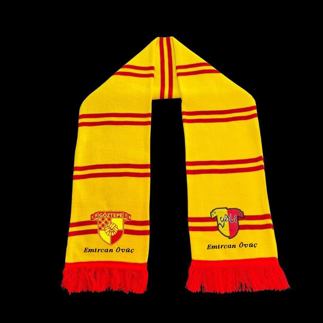 Göztepe tribününün,Yalı grubumuzun en önemli mihenk taşlarından olan Rahmetli Emircan Övüç kardeşimiz anısına, hatırasını yaşatmak ve anmak adına onunla özdeşleşen Triko Sarı Hatıra Atkısı sınırlı sayıda satışta.

İletişim için;
Arda Hasateş
+90 551 017 6510

Ödeme için;
TR11