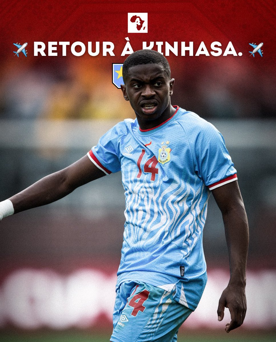 🚨 𝑶𝑭𝑭𝑰𝑪𝑰𝑬𝑳 : La RD Congo 🇨🇩 est ÉLIMINÉE de la CAN 2025. 🌍❌