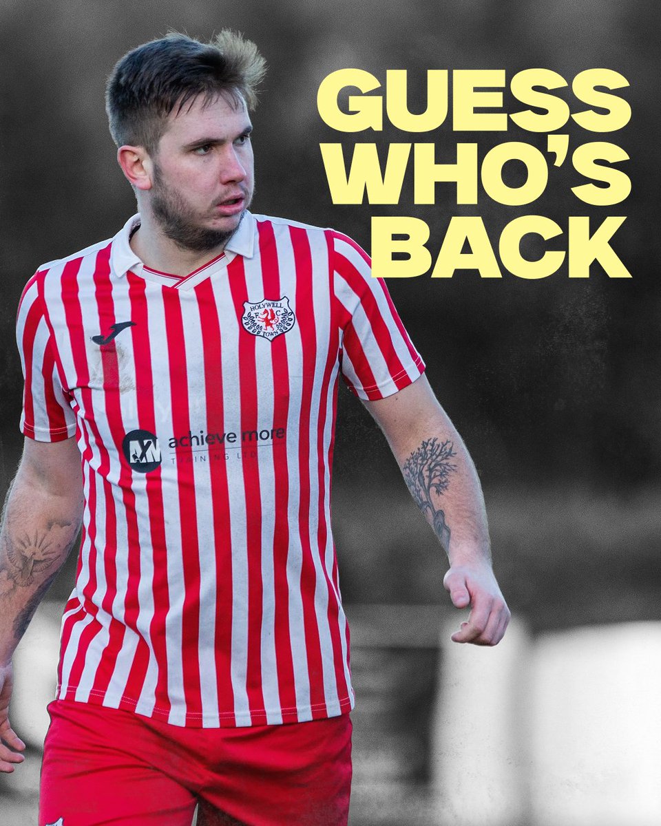 Holywell Town Football Club tweet media