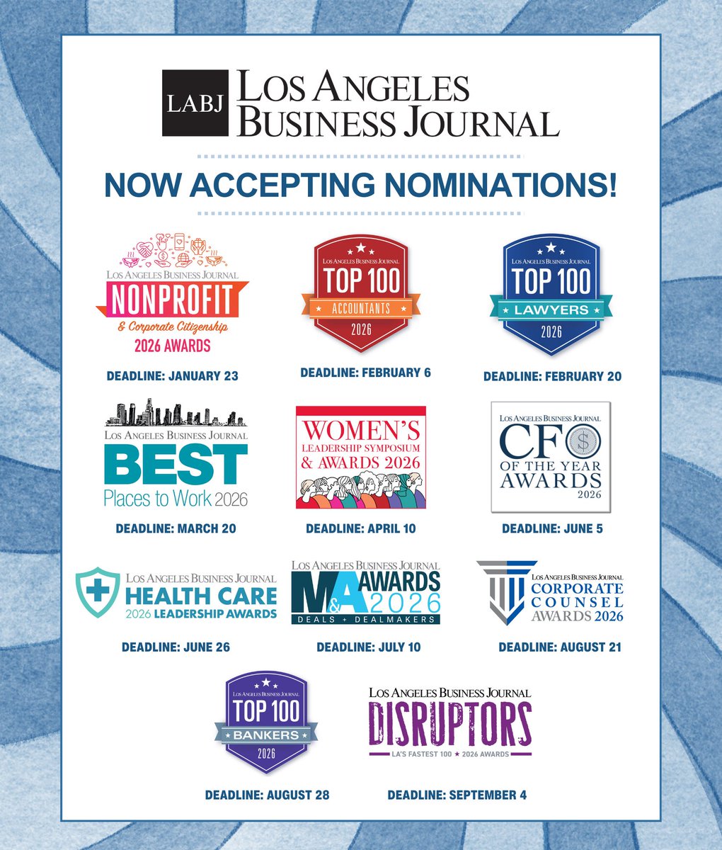 Los Angeles Business Journal tweet media