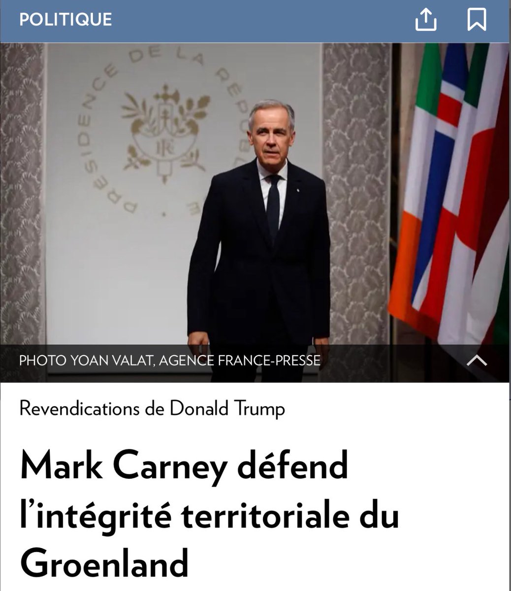 On a un premier ministre qui se préoccupe de la souveraineté d’un territoire danois, une ancienne ministre limite lobbyiste pour l’Ukraine, et tout un paquet de députés très engagés pour la Palestine… mais on cherche en vain ceux dont la priorité est le Canada.