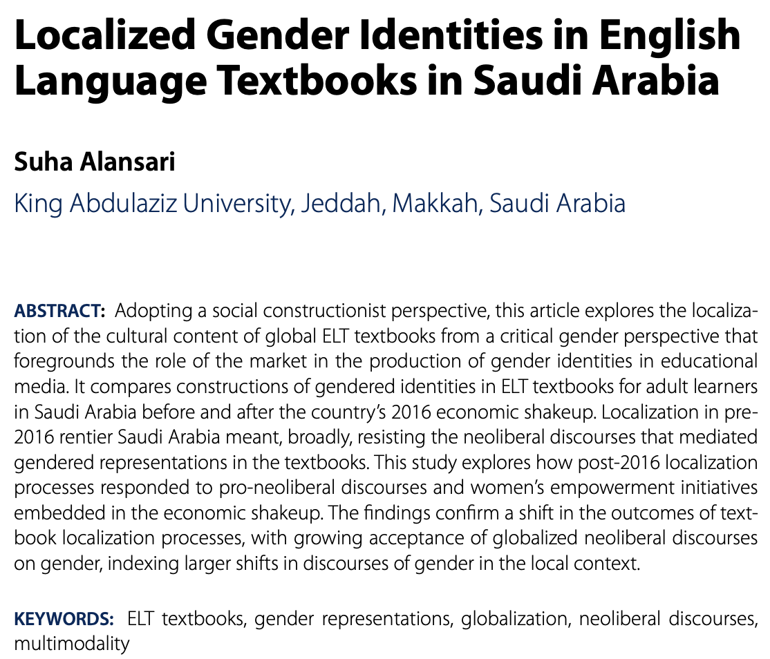 Gender and Language tweet media