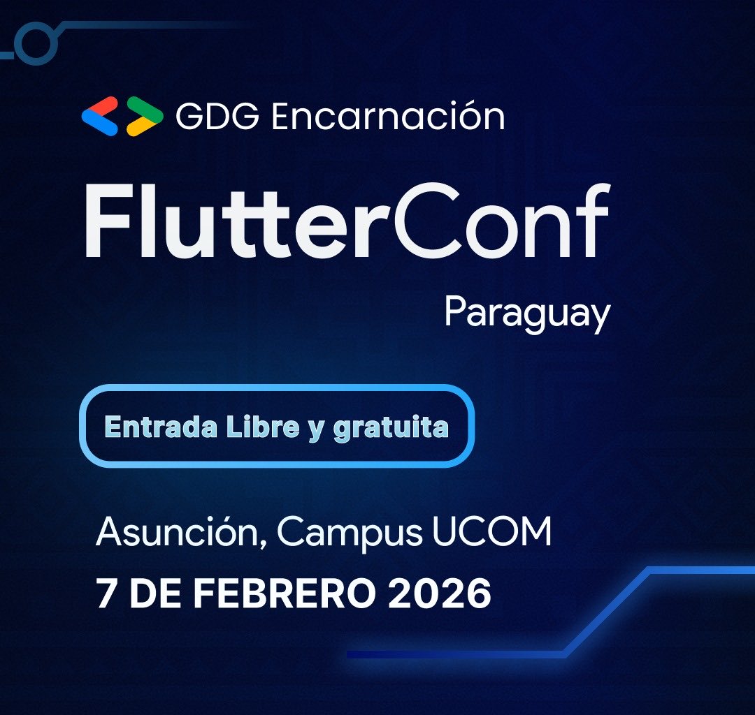 FlutterConf Paraguay tweet media