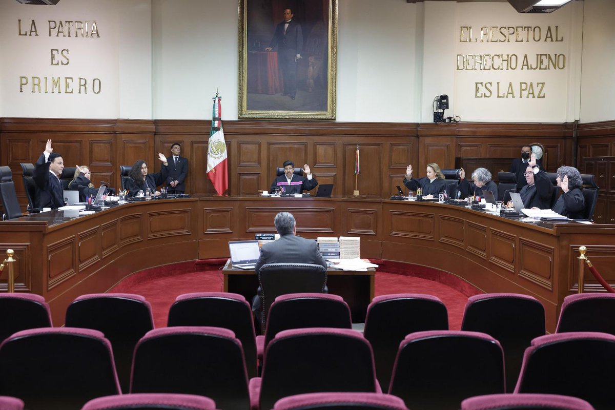 🚨#ÚltimaHora I Protestar no requiere permiso previo: #SCJN.

✅Las y los ministros invalidaron una norma de Sonora que exigía autorización previa para realizar manifestaciones en la vía pública, al considerar que es inconstitucional y opera como un mecanismo de censura contrario