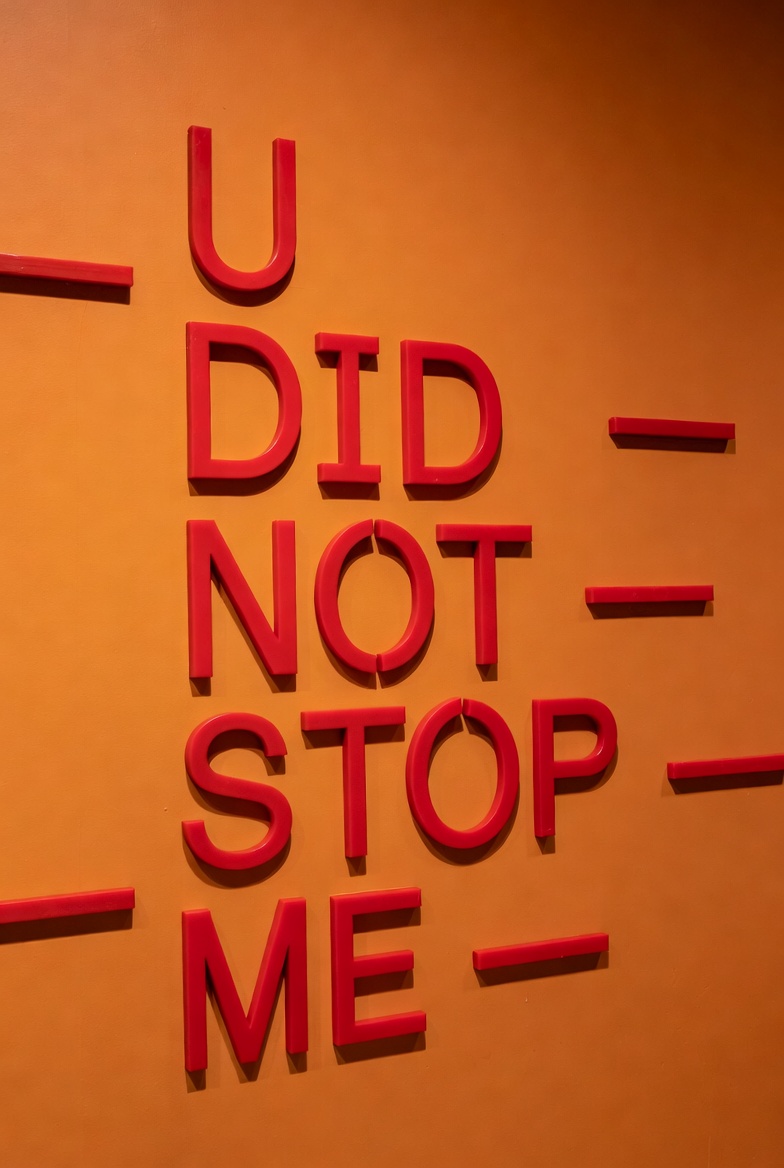 Ok I'm a #conformitygate believer. The cassette tapes behind Robin are morse code for:

"U DID NO...