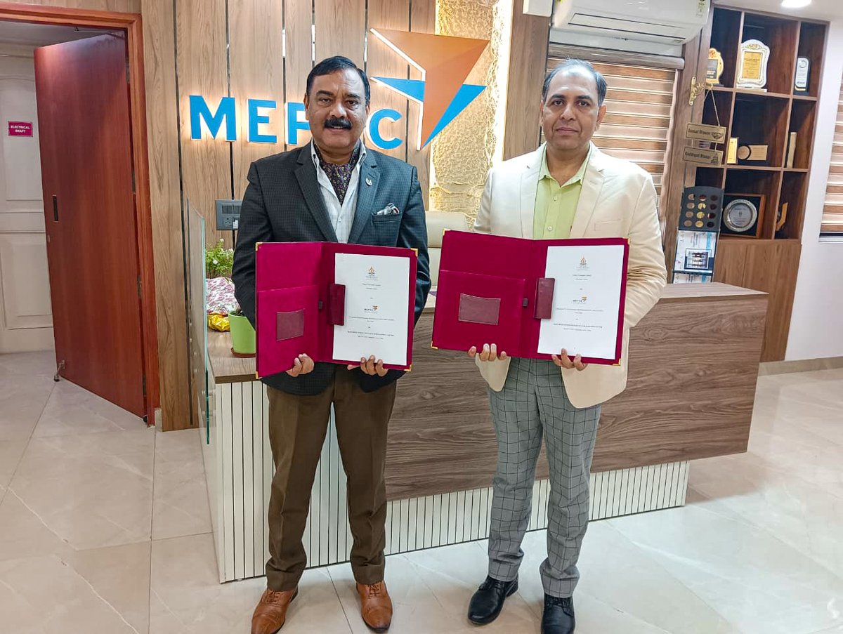 MEPSCindia's tweet image. Signed MoU with Swami Vivekananda University. Kokrajhar, Assam for Skill development program

#MoUSigning #SwamiVivekanandaUniversity #SkillDevelopment #HigherEducation #Assam #IndustryAcademia #WorkforceDevelopment #EducationPartnership #skills4all #skills4newindia #MEPSC