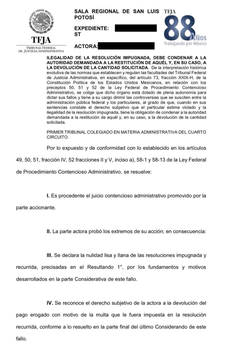 La vieja confiable vs multas impuestas a donatarias autorizadas.

1. “Ilegalidad de la multa, por contravenir principio de tipicidad”

2. “Inaplicación de la Regla 3.10.10 de RMF, por contravenir principio de subordinación jerárquica”

Argumentos ligados 👆