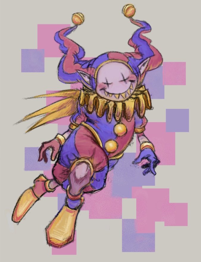 ofinxaip's tweet photo. also jevil pomni this account is fucked #deltarune https://t.co/eVYhV8GtxQ