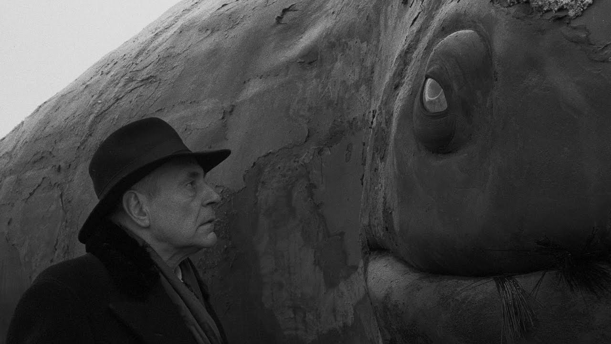 AeonBaudrillard's tweet photo. Béla Tarr's Werckmeister Harmonies is among the best films on the principle of Evil, the perverse and fraudulent substance of reality, Gnosticism vs. Catholicism (György-János), living death, receiving anomalous Christian grace, and more. https://t.co/WhthxPjnMz