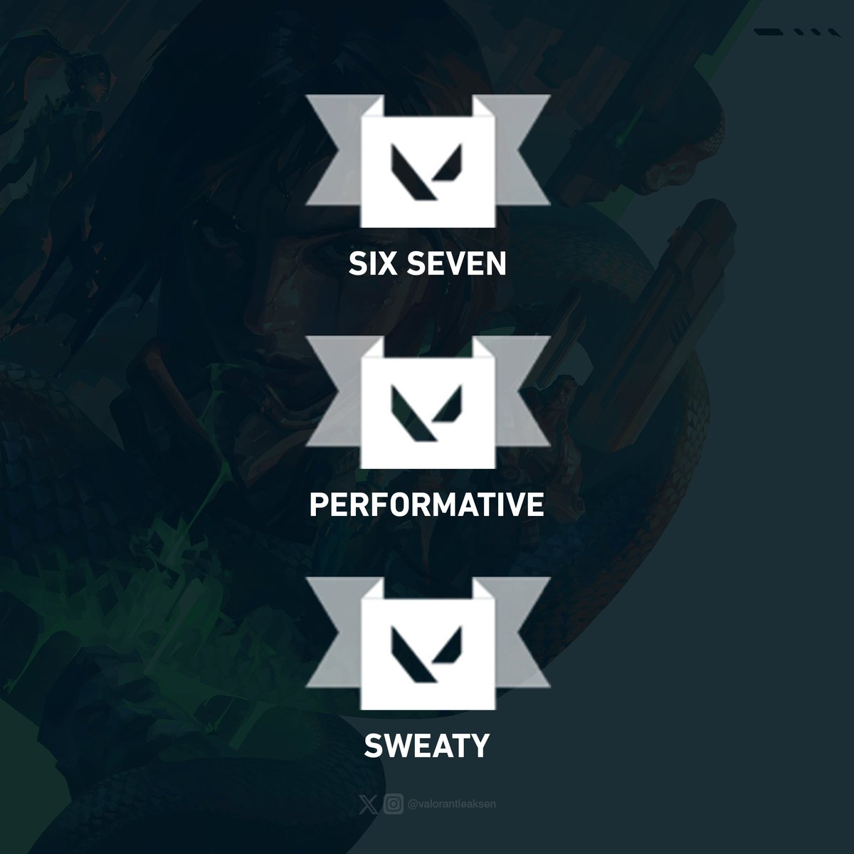 VALORANTLeaksEN's tweet image. S26A1 Battlepass - Titles // #VALORANT