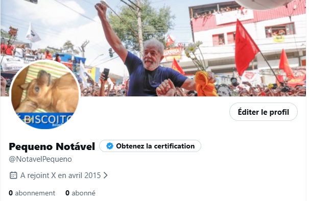 NotavelPequeno's tweet photo. @Rogeriononatosa @CleaRocha4 @julia_n_castro @marcilioap @liviariany @dearthagan @CCARDOS97799957 @gicela_brasil @borttolanza @r47579_Guido @Aivaleiff @Marysulyn @irailza8v17vi52 @eli_machado91 @SAragao1314 @KeziaPrazeres @RuiAlve07277813 @corolla0km As pessoas aparecem como "seguidas" mas meu perfil está todo zerado e sem listas. https://t.co/WY8gn2ueon
