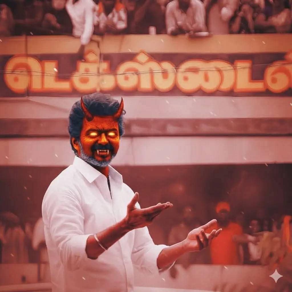 RameshAvk's tweet image. The real #evilpower #tharkuri
#KarurStampede
#boycottJananayagan
#tvkfailsTN
facebook.com/share/r/14a6M9…