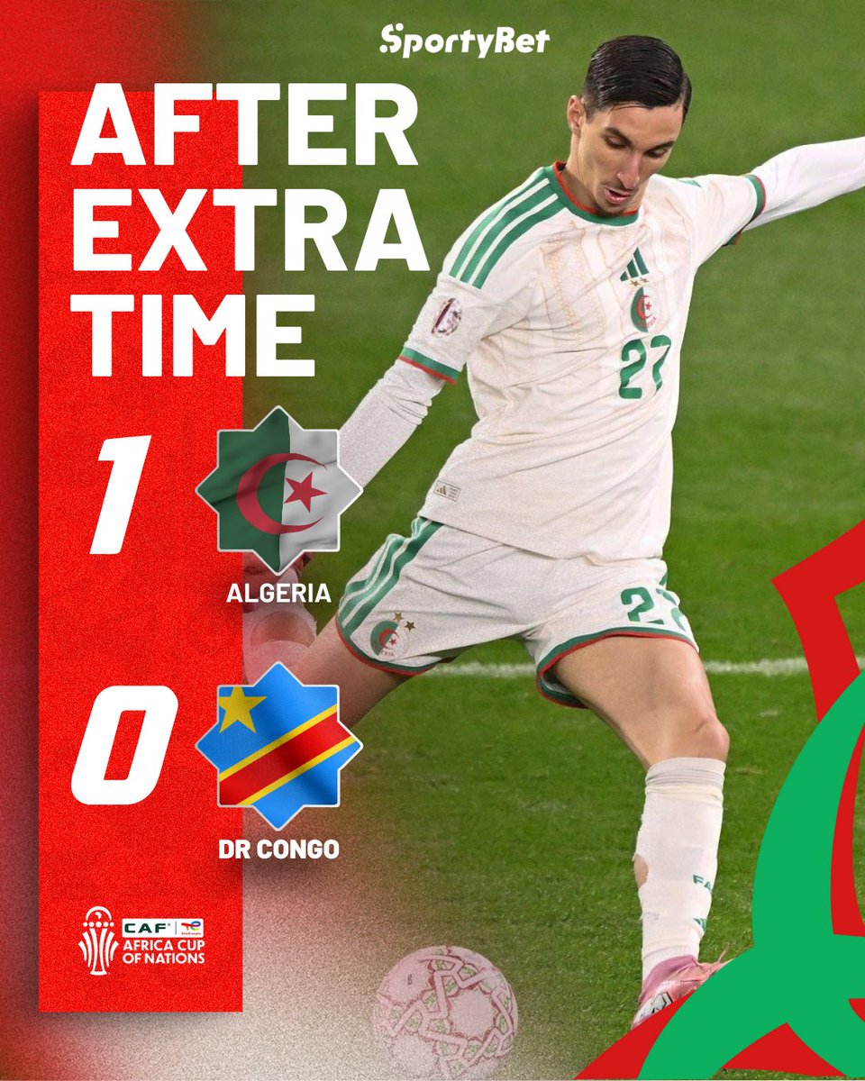 Algeria book their place in the AFCON 2025 quarter-finals thanks