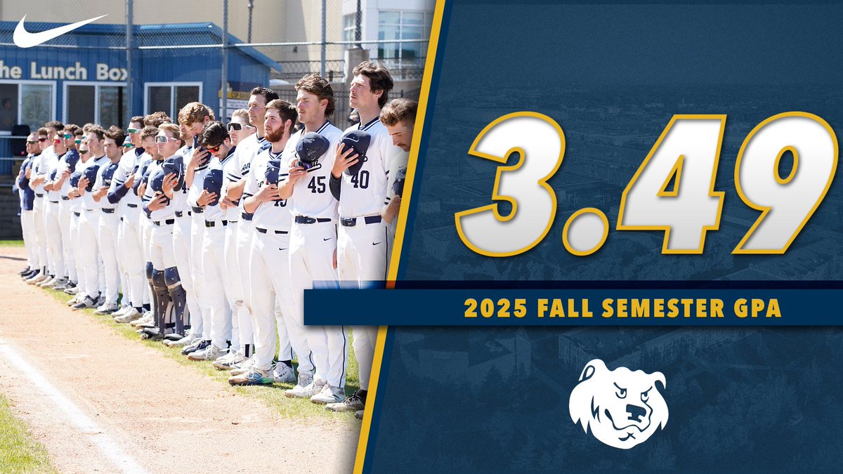 CSPBearsBase's tweet photo. Extremely proud of the effort of our guys this Fall Semester. Not only for their efforts on the field, in the cages, and in the weight room but they got it done in the classroom too! https://t.co/jdvugJL4oA