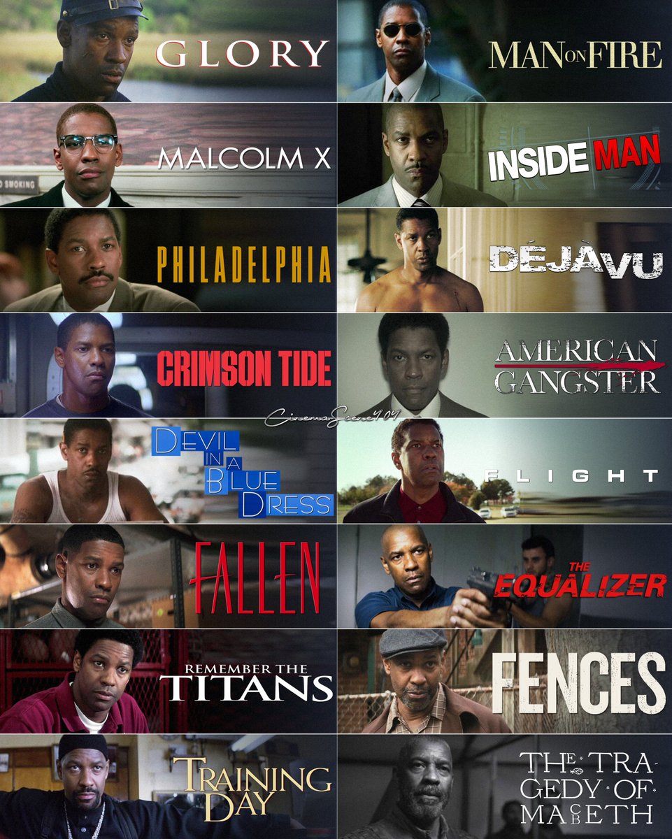 CinemaScene404's tweet image. What's your favorite Denzel Washington movie?
