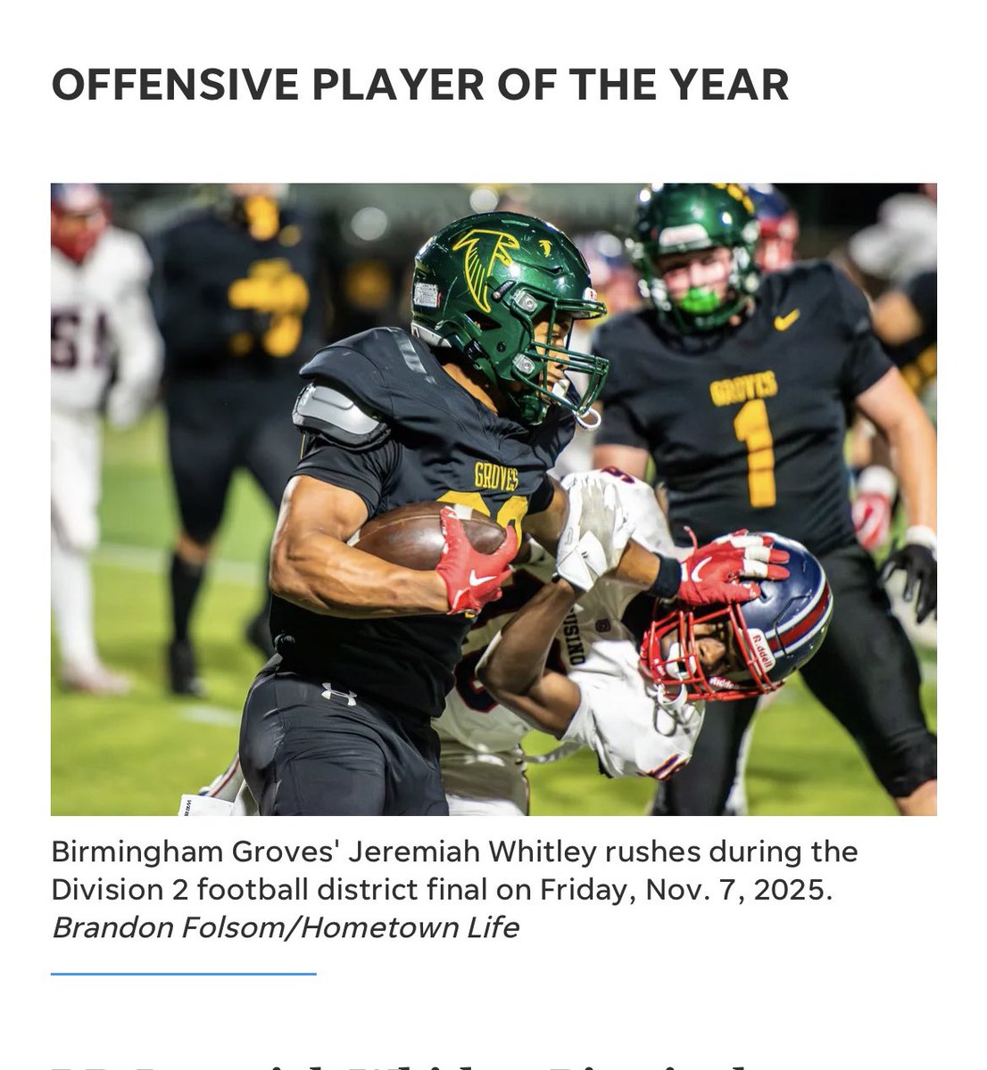 Jeremiah Whitley 2027 RB tweet media