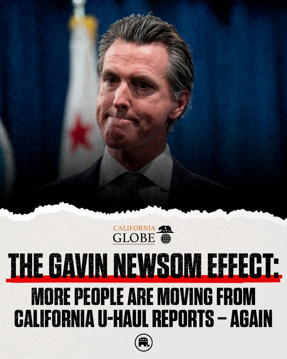 The numbers don't lie, Newscum.

Californians are sick of being over-taxed, over-governed, and plagued with crime.