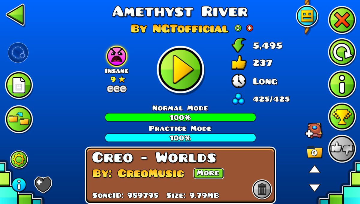 Amethyst River rated!

06-Ene-2026