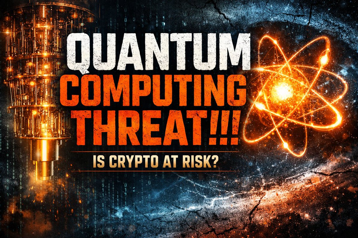 ⚠️ QUANTUM WARNING FOR CRYPTO 👀⚛️ Coinbase ke top exec ne ek serious baat  boli hai. Quantum computing future me crypto security ko challenge kar  sakti hai. Aaj jo encryption safe lag