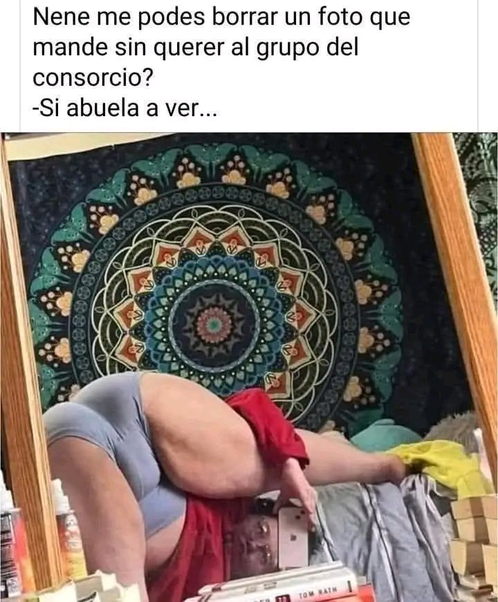Mailiii20's tweet image. Atrevida la abuela 🤣🤣🤣🤣🤭