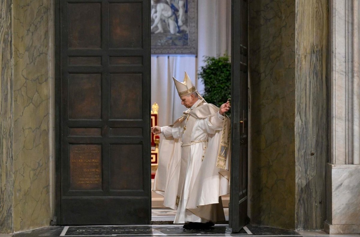 A Porta Santa foi aberta pelo Papa Francisco e fechada pelo Papa Leão XIV.  
Fim do Ano Jubilar.   
24 de dezembro de 2024 e 6 de janeiro de 2026.
