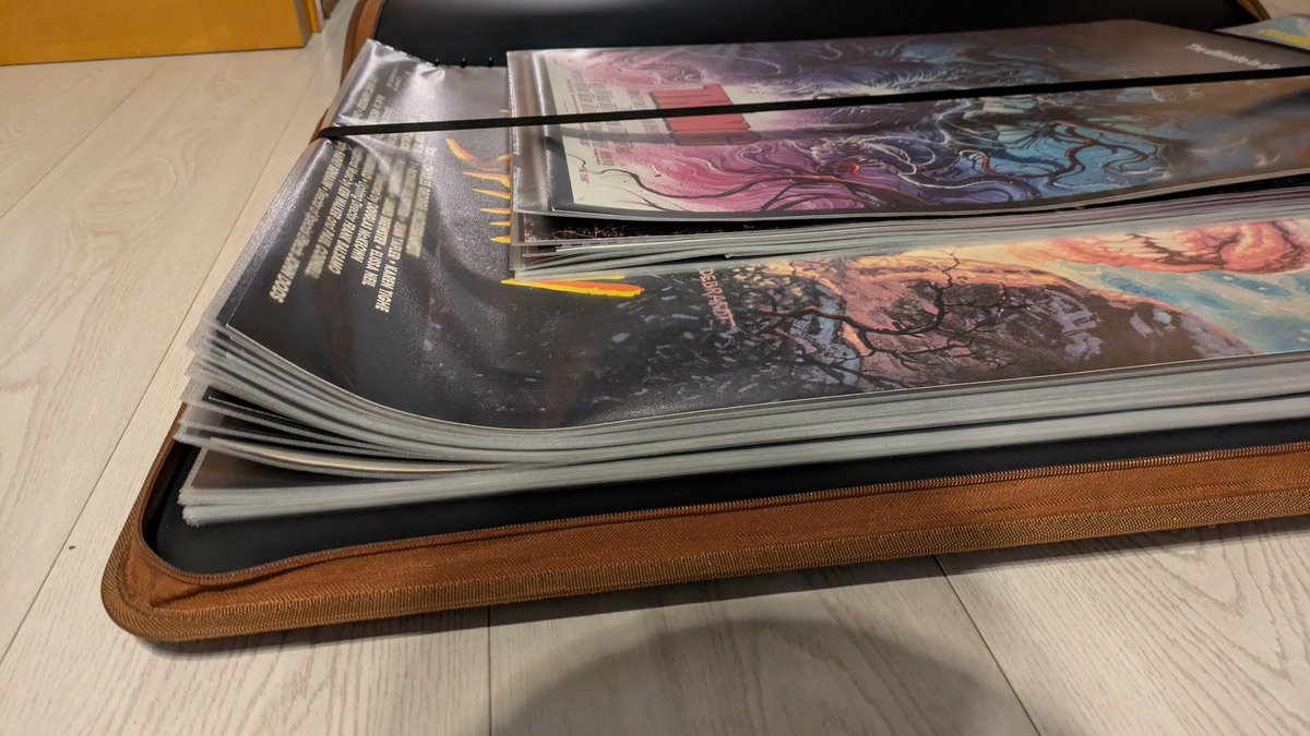 Any ideas for fixing the curling of the posters? I've had a hard time bagging the 18x36-inch ones in particular. <a href="/BottleneckNYC/">Bottleneck Gallery</a> #baroqueporfolio 

Thank you.