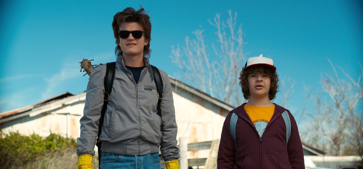 screentime's tweet image. Joe Keery says his proudest achievement in 'STRANGER THINGS' was the work he did with Gaten Matarazzo in Season 2 

"It just felt like I knew how to handle the ground ball that was hit to me, and was working with this incredible kid. To me that was the moment where I feel like…