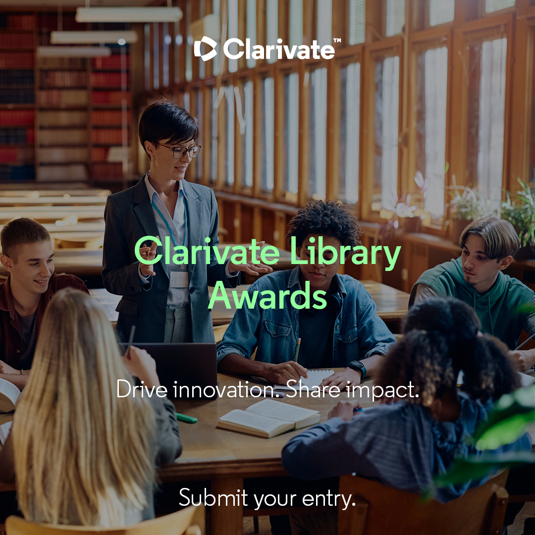 ExLibrisGroup's tweet photo. What makes a strong submission for the Clarivate Library Innovation Awards?

Read the full guide on our website and learn how to showcase the work that makes a meaningful difference in your community: https://t.co/htXEV73yAE

 #LibraryInnovation #LibraryImpact #LibraryCommunity https://t.co/m2KUm7lky5