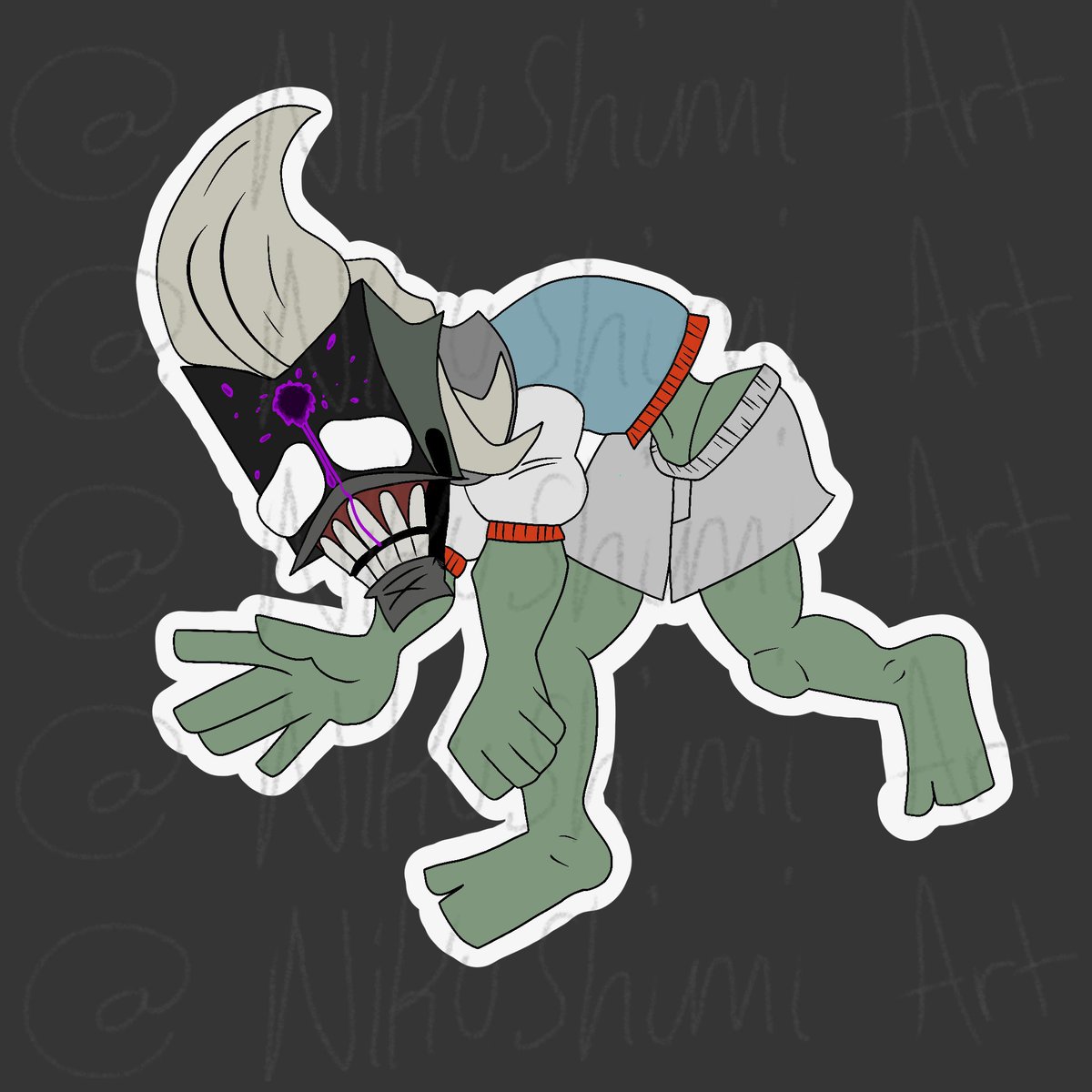 NikushimiArt's tweet photo. Personal Jack the Rat hanging keychain I'm in the middle of making

#thegaslightdistrict #thrgaslightdistrictjack #jacktherat #glitchproductions https://t.co/PgfoArBOvP